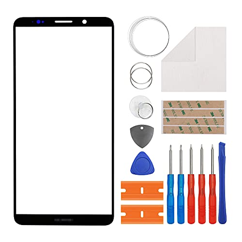 Duotipa Frontglas Display Glas Reparatur Kompatibel mit Huawei Mate 10 Pro BLA-L29 BLA-L09 BLA-AL00 6.0 Zoll + Werkzeugen(Kein Display und Touch Digitizer)-mit OCA Kleber von Duotipa