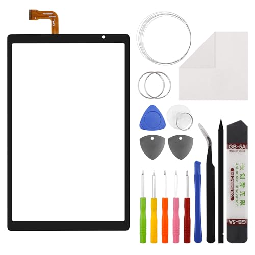 Duotipa Frontglas-Touchpanel-Digitizer Ersatz für AOCWEI X500 45-poliges 10,1-Zoll-Tablet mit Reparaturwerkzeug-Set, kein LCD-Bildschirm (nicht für 50-polig) von Duotipa