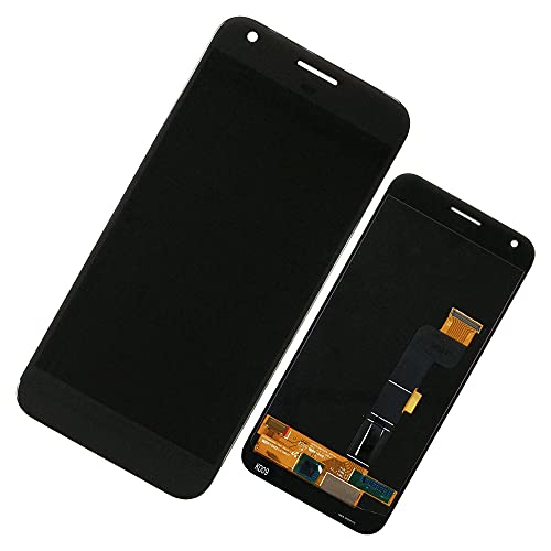 Duotipa LCD-Display, kompatibel mit Google Pixel XL, 14 cm (5,5 Zoll) AMOLED-Display, Touchscreen, Montage mit Reparaturwerkzeug-Set, Schwarz von Duotipa