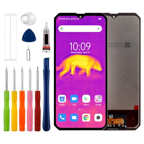 Duotipa LCD-Display / Digitizer für Blackview BL8800/BL8800 Pro, 16,5 cm (6,5 Zoll), mit technischem Reparaturwerkzeug-Set, Schwarz von Duotipa