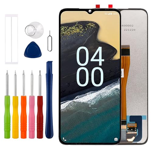 Duotipa LCD Display Touchscreen Digitizer Assembly Ersatz für Nokia G400 5G N1530DL TA-1448 TA-1476 6.5 Zoll mit technischen Reparatur Tools Kit-Schwarz. Duotipa LCD Display Touchscreen Digitizer Assembly Ersatz für Nokia G400 5G N1530DL TA-1448 TA-1476 6.5 Zoll mit technischen Reparatur Tools Kit-Schwarz. von Duotipa