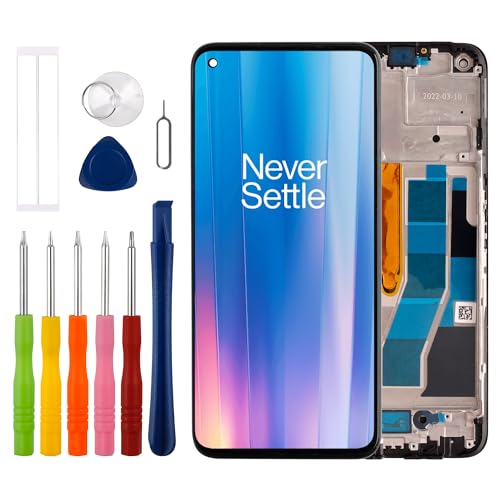 Duotipa LCD Display für OnePlus Nord CE 2 Lite CPH2381 CPH2409 6.59 Zoll Touchscreen Digitizer Assembly Ersatz mit technischen Reparatur Tools Kit-Schwarz mit Rahmen Duotipa LCD Display für OnePlus Nord CE 2 Lite CPH2381 CPH2409 6.59 Zoll Touchscreen Digitizer Assembly Ersatz mit technischen Reparatur Tools Kit-Schwarz mit Rahmen von Duotipa