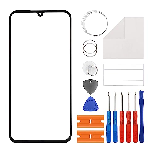 Duotipa Neu Frontglas Display Glas Reparatur Kompatibel mit Samsung Galaxy A34 5G,Front Glass Ersatz Touchscreen Reparaturset - Inkl. Werkzeug(Kein Display und Touch Digitizer)-mit OCA Kleber. von Duotipa