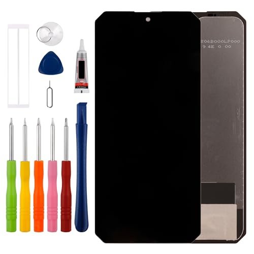 Duotipa [Neu] LCD Display Touchscreen Digitizer Assembly Ersatz für Oukitel WP28 6.52 Zoll mit technischen Reparatur Tools Kit-Schwarz. von Duotipa