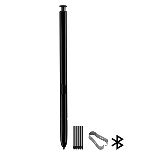 [NEU][Mit Bluetooth] Duotipa Note 10 Stylus Pen Ersatz für Samsung Galaxy Note10, Note 10 + und Note 10 5G Touch S Pen mit Spitzen/Federn (Schwarz) von Duotipa