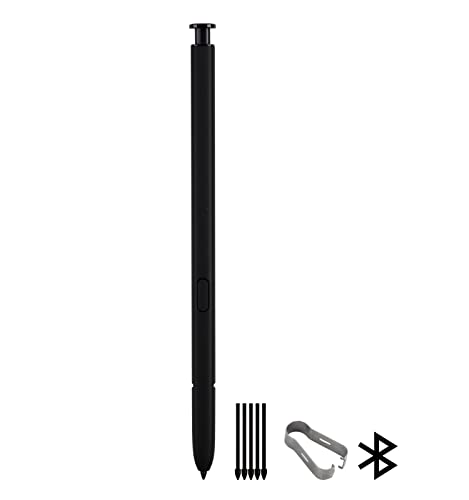 [NEU][Mit Bluetooth] Duotipa S22 Ultra S Pen Ersatz für Samsung Galaxy S22 Ultra 5G All Verison Stylus Pen + Tips/Nibs (Black) von Duotipa