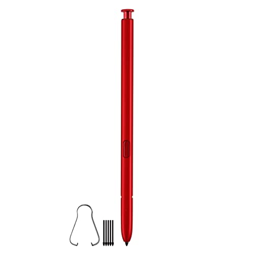 [New] Duotipa No Bluetooth Note 10 Stylus Pen Ersatz für Samsung Galaxy Note10, Note 10 + Note 10 5G mit Tips/Nibs -Rot. von Duotipa