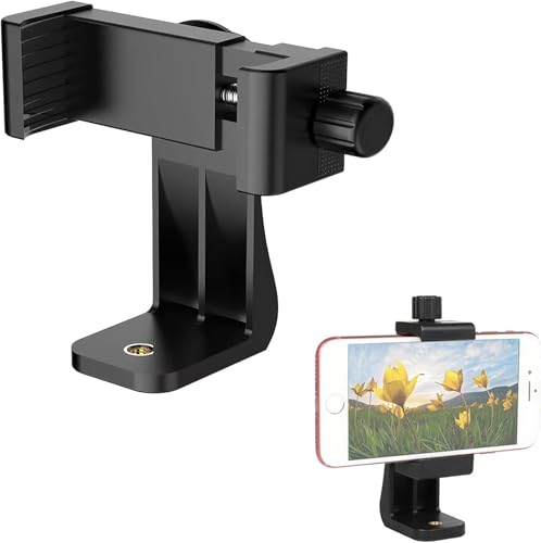Handy Stativ Halterung Halter Adapter Halterung mit 360° Drehung und 180° Neigung, Universal Smartphone Klemme für Ringlicht, Kompatibel mit i-Phone, Samsung, und Alle Smartphones für Live Streaming Handy Stativ Halterung Halter Adapter Halterung mit 360° Drehung und 180° Neigung, Universal Smartphone Klemme für Ringlicht, Kompatibel mit i-Phone, Samsung, und Alle Smartphones für Live Streaming von Duoxiate