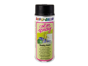 DUPLI-COLOR Kunstharzlackspray, schwarz matt, 400 ml von Dupli-Color