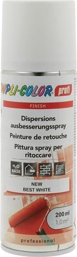 6 Stk. Dupli-color Dispersions-Ausbesserung weiß ma 200ml Spraydose 503733 von Dupli-color