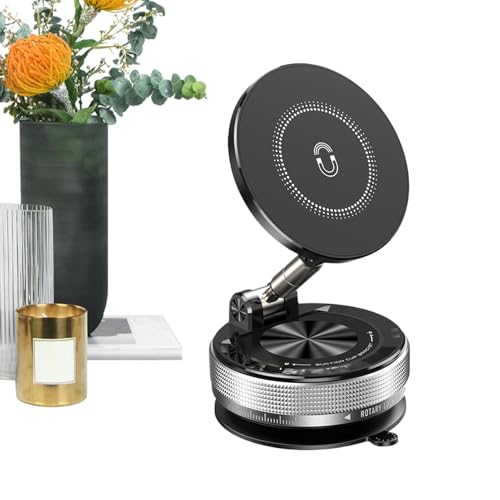 Duqulle Vakuum Magnet Handyhalter,Magnetische Saug Handyhalterung | Praktisches Zubehör 360° Drehbarer Klappbarer Handyständer Kompatibel Mit Den Meisten Smartphones & Glatten Oberflächen Duqulle Vakuum Magnet Handyhalter,Magnetische Saug Handyhalterung | Praktisches Zubehör 360° Drehbarer Klappbarer Handyständer Kompatibel Mit Den Meisten Smartphones & Glatten Oberflächen von Duqulle