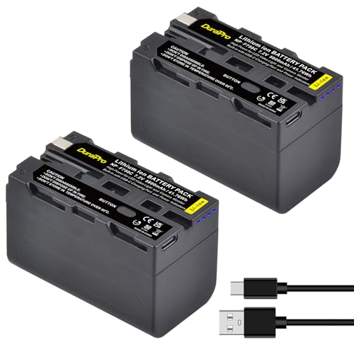 DuraPro 2 x 5200 mAh USB-Output Charging NP-F750 Akku nur für Kamera LED Light Akkus NP-F970 NP-F960 NP-F950 NP-F930 NP-F550 NP-F570 NP-F750 Akkus DuraPro 2 x 5200 mAh USB-Output Charging NP-F750 Akku nur für Kamera LED Light Akkus NP-F970 NP-F960 NP-F950 NP-F930 NP-F550 NP-F570 NP-F750 Akkus von DuraPro