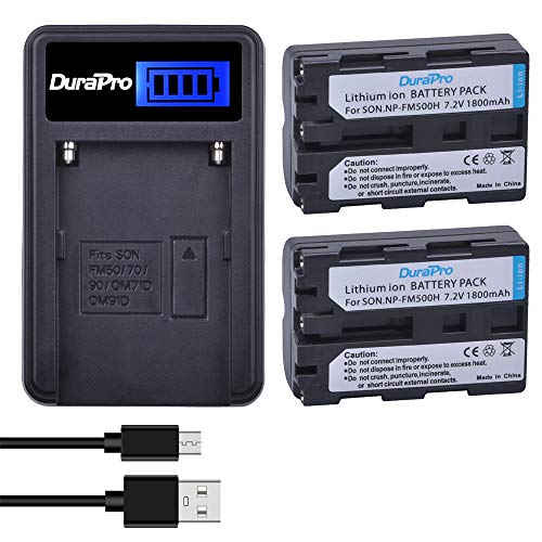 DuraPro 2Pcs NP-FM500H Battery Akku + LCD USB Charger for Sony a99,a77,a58,a57,a65,a68,a200,a300,a350,a450,a500,a550,a560,a700,a850,a900 Cameras DuraPro 2Pcs NP-FM500H Battery Akku + LCD USB Charger for Sony a99,a77,a58,a57,a65,a68,a200,a300,a350,a450,a500,a550,a560,a700,a850,a900 Cameras von DuraPro