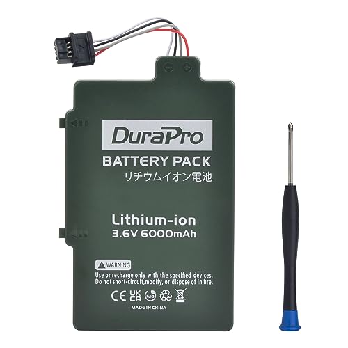 DuraPro 6000mAh Battery Akku for Nintendo Wii U Wii-U WUP-012 WUP-010 Gamepad von DuraPro