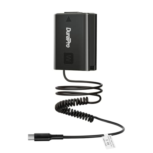 DuraPro USB-C NP-FW50 Dummy Akku for Sony Alpha ZV-E10 A7 A7R A7S A7II A7RII A7SII A6500 A6400 A6300 A6100 A6000 A5100 A5000 RX10 II III IV NEX-3 NEX-5 NEX-7 Camera DuraPro USB-C NP-FW50 Dummy Akku for Sony Alpha ZV-E10 A7 A7R A7S A7II A7RII A7SII A6500 A6400 A6300 A6100 A6000 A5100 A5000 RX10 II III IV NEX-3 NEX-5 NEX-7 Camera von DuraPro