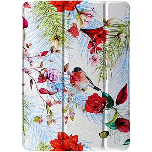 DuraSafe Cases for iPad 7.9 Inch Mini 4th / Mini 5th [ Mini 4 / Mini 5 ] MK6K2LL/A MK6J2LL/A MK6L2LL/A MK9J2LL/A MK9H2LL/A MK9G2LL/A Ultra Slim Smart Auto Sleep/Wake Printed PC Cover - Birds & Flowers von DuraSafe Cases