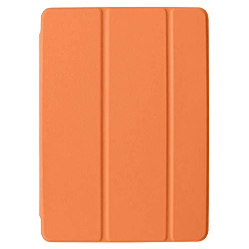 DuraSafe Cases for iPad PRO 9.7 2016 [ PRO 9.7 Inch 9,7 Zoll ] MLMP2DN/A MM172DN/A MLMN2DN/A MLMW2DN/A MLMX2DN/A MM192DN/A MLMV2DN/A Ultra Slim Smart Auto Sleep/Wake PC Cover Abdeckung - Orange von DuraSafe Cases