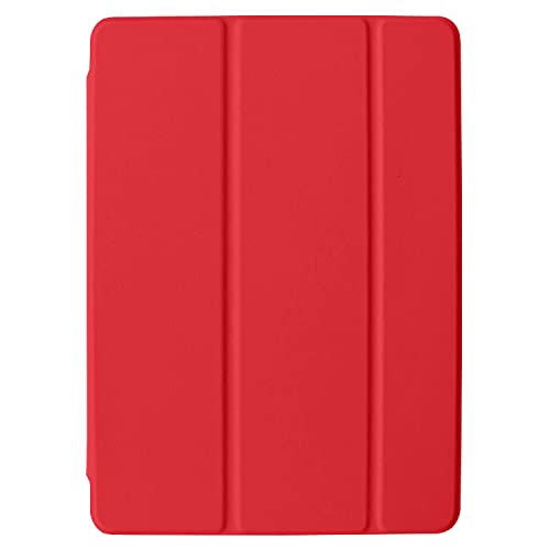 DuraSafe Cases für iPad 7. 8. 9. Gen 2019/2020 / 2021-10,2 Zoll [iPad 9 8 7 ] A2602 A2270 A2197 MW762FD/A MW742FD/A MYLC2FD/A MYL92FD/A MYLA2FD/A Ultra Slim Smart Auto Sleep/Wake PC Cover - Rot von DuraSafe Cases