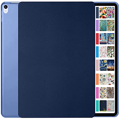 DuraSafe Cases iPad 2017 PRO 12.9 Inch 12,9 Zoll 2 Gen [ 2nd Generation ] A1670 A1671 MQDC2DN/A MQDD2DN/A MQDA2DN/A MP6H2DN/A Hard Shell Protective Stand Cover Abdeckung - Navy Blue von DuraSafe Cases