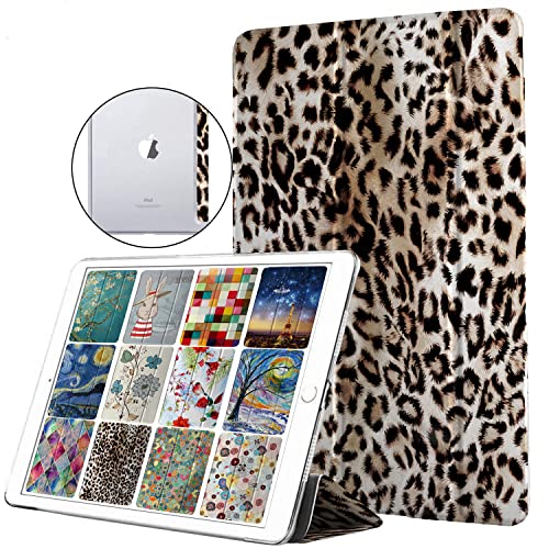 DuraSafe Cases für iPad 4. iPad 3. iPad 2. - 9,7 Zoll [iPad 4/3 / 2 Old Model ] A1396 A1416 A1430 A1403 A1458 A1459 A1460 A1395 A1397 PC Printed Flip Clear Back Cover - Jaguar von DuraSafe Cases