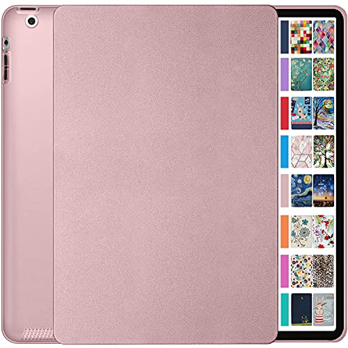 DuraSafe Cases iPad 4th iPad 3rd iPad 2nd Gen - 9.7 Inch [ iPad 4 3 2 Gen Old Model ] A1396 A1416 A1430 A1403 A1458 A1459 A1460 A1395 A1397 Hard Shell Protective Stand Cover - Rose Gold von DuraSafe Cases