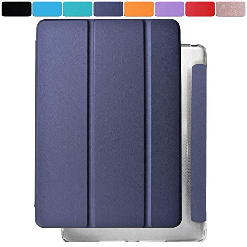 DuraSafe Cases iPad 9.7 Inch 2013 Air 1 Gen [ Air 1st ] MD785LL/B MD788LL/B MD786LL/B MD789LL/B MD787LL/B Shock Proof Magnetic Dual Angle Stand with Honeycomb Pattern Clear Back Cover - Navy Blue von DuraSafe Cases