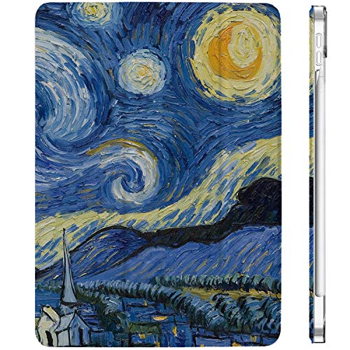 DuraSafe Cases iPad PRO 11 Inch 4th 3rd 2nd 1st [ PRO 11 4 3 2 1 Gen 2022 2021 2020 2018 ] Ultra Slim Smart Auto Sleep/Wake Printed PC Cover - Starry Night von DuraSafe Cases