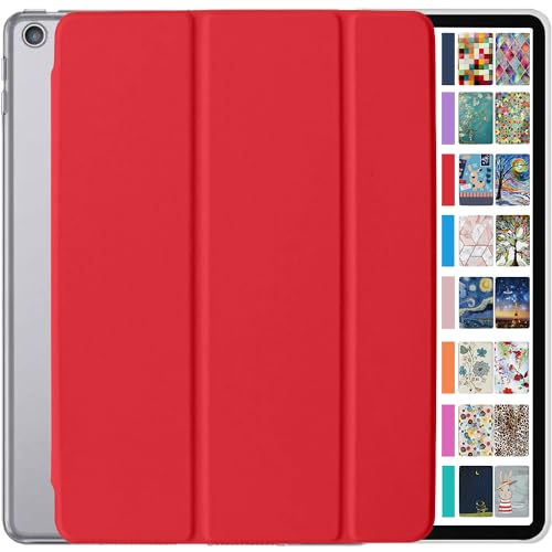 iPad 5th Generation 9.7" 2017 Case with Stand Feature A1822 A1823 MP2F2LL/A MP2G2LL/A MPGT2LL/A MPGW2LL/A MP2H2LL/A MP2J2LL/A MP242LL/A MP252LL/A MPGA2LL/A MPGC2LL/A MP2D2LL/A MP2E2LL/A Red von DuraSafe Cases