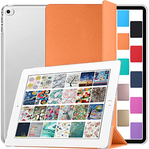 iPad 9.7 inch Air 2nd Gen 2014 Case A1566 MGLW2LL/A MGL12LL/A MH0W2LL/A A1567 MGKM2LL/A MH182LL/A MGKL2LL/A MGTY2LL/A MH1J2LL/A MGTX2LL/A MH2V2LL/A MH2W2LL/A MH2U2LL/A MH2N2LL/A MH322LL/A - Orange von DuraSafe Cases