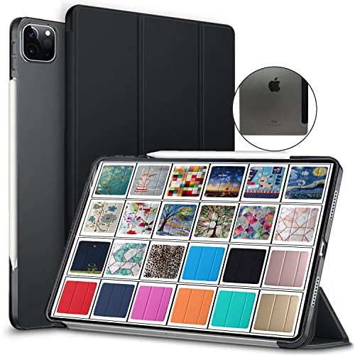 DuraSafe Cases für iPad PRO 11 Zoll 2. 2020 3. 2021 1.2018 [ PRO 11 2 3 1 ] A2377 A2459 A2301 MHMT3FD/A MHMU3FD/A MY332FD/A MY342FD/A Lightweight Protective PC Magnetic Stand Cover - Schwarze von DuraSafe Cases