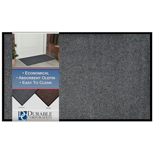 Stabiler Corporation wipe-n-walk Teppich Entrance Mat, für Innen bereiche, 3/20,3 cm Stärke, 36" x 48", anthrazit, 1 Stabiler Corporation wipe-n-walk Teppich Entrance Mat, für Innen bereiche, 3/20,3 cm Stärke, 36" x 48", anthrazit, 1 von Durable Corporation
