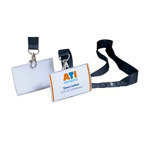 10 DURABLE Click Fold Namensschilder mit Textilband 9,0 x 5,4 cm 10 DURABLE Click Fold Namensschilder mit Textilband 9,0 x 5,4 cm von Durable