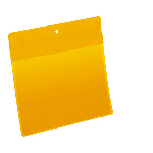 10 DURABLE Magnettaschen gelb 22,3 x 21,8 cm von Durable