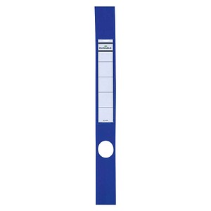 10 DURABLE Ordneretiketten ORDOFIX® blau für 5,0 cm Rückenbreite von Durable
