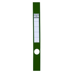 10 DURABLE Ordneretiketten ORDOFIX® grün für 5,0 cm Rückenbreite von Durable