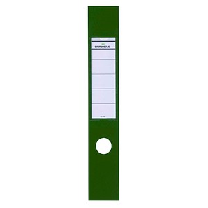 10 DURABLE Ordneretiketten ORDOFIX® grün für 7,0 cm Rückenbreite von Durable