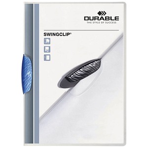 25 DURABLE Klemmhefter SWINGCLIP blau 25 DURABLE Klemmhefter SWINGCLIP blau von Durable