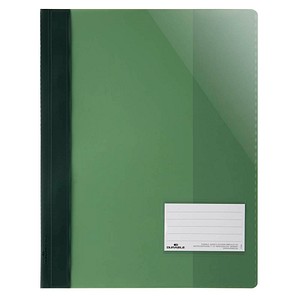 25 DURABLE Schnellhefter Kunststoff grün DIN A4 überbreit 25 DURABLE Schnellhefter Kunststoff grün DIN A4 überbreit von Durable