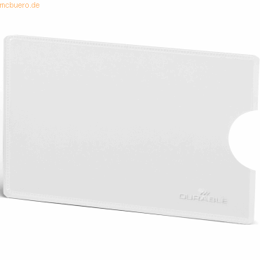 25 x Durable Kreditkartenhülle RFID Secure 6,1x9cm transparent VE=3 St 25 x Durable Kreditkartenhülle RFID Secure 6,1x9cm transparent VE=3 St von Durable