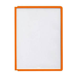 5 DURABLE Sichttafeln DIN A4 orange, Öffnung oben 5 DURABLE Sichttafeln DIN A4 orange, Öffnung oben von Durable
