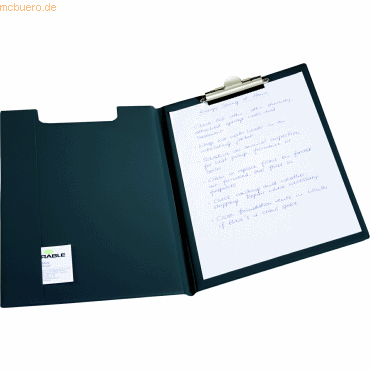 Durable Blockmappe für A4 schwarz Durable Blockmappe für A4 schwarz von Durable