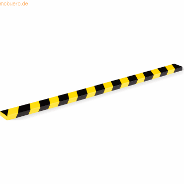 5 x Durable Flächenschutzprofil S20 1m selbstklebend schwarz/gelb 5 x Durable Flächenschutzprofil S20 1m selbstklebend schwarz/gelb von Durable