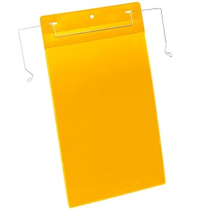 50 DURABLE Drahtbügeltaschen gelb 22,3 x 36,8 cm von Durable