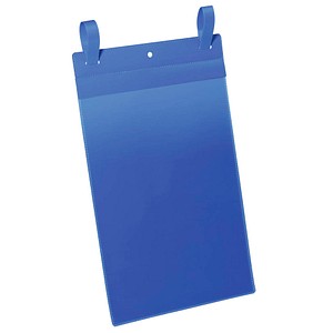 50 DURABLE Gitterboxtaschen blau 22,3 x 53,0 cm von Durable