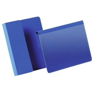 DURABLE Kennzeichnungstaschen blau A6, 50 St. DURABLE Kennzeichnungstaschen blau A6, 50 St. von Durable
