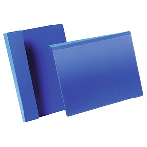 50 DURABLE Kennzeichnungstaschen blau 31,7 x 32,1 cm von Durable