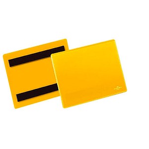 DURABLE Magnettaschen gelb A6, 50 St. DURABLE Magnettaschen gelb A6, 50 St. von Durable