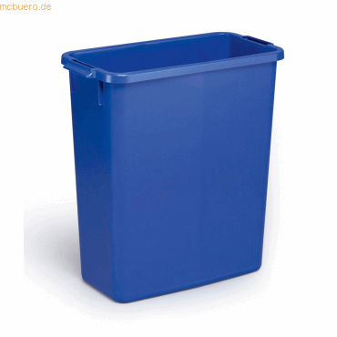 6 x Durable Abfallbehälter Durabin 60l blau 6 x Durable Abfallbehälter Durabin 60l blau von Durable
