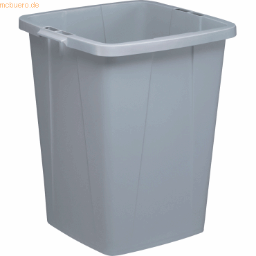 6 x Durable Abfalltonne Durabin 90 grau 90l 6 x Durable Abfalltonne Durabin 90 grau 90l von Durable