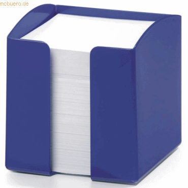 6 x Durable Zettelkasten Trend 10x10x10,5cm blau von Durable